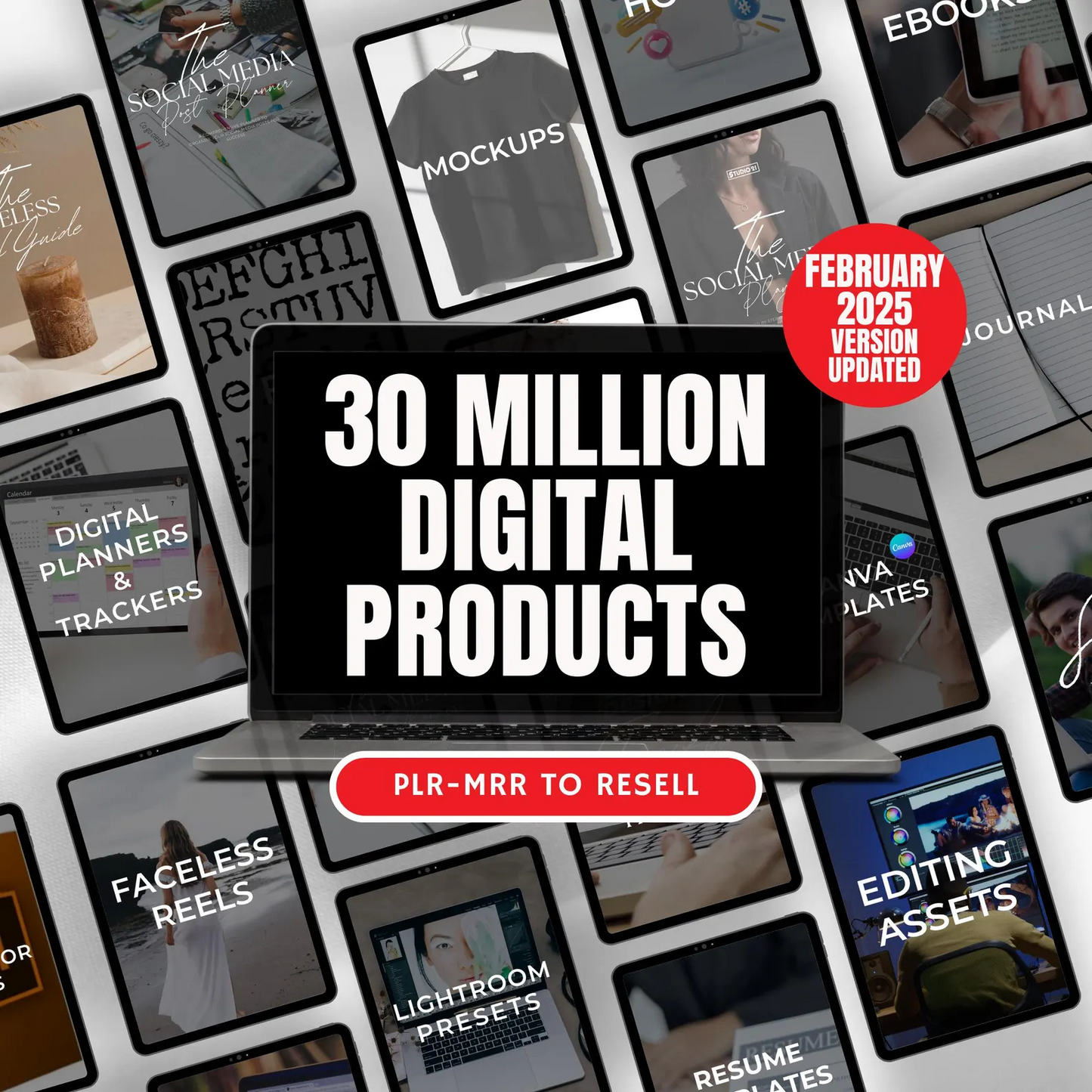30 millones de productos digitales